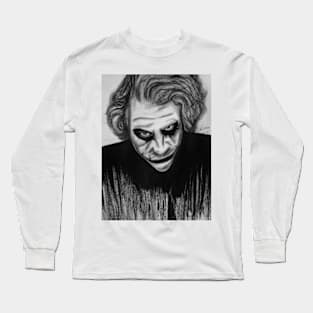 Joker Painting Long Sleeve T-Shirt